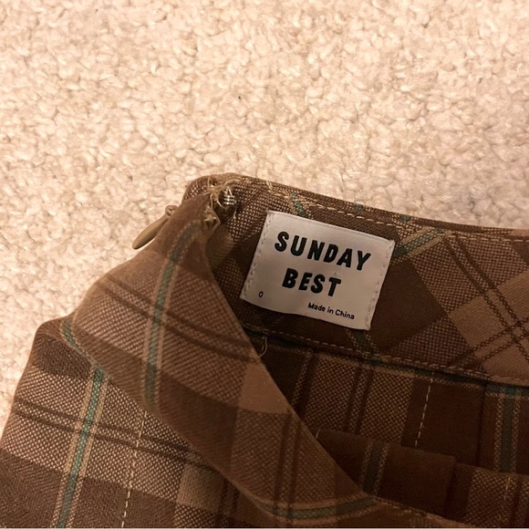 Sunday Best Pleated Mini Skirt - Picture 2 of 3